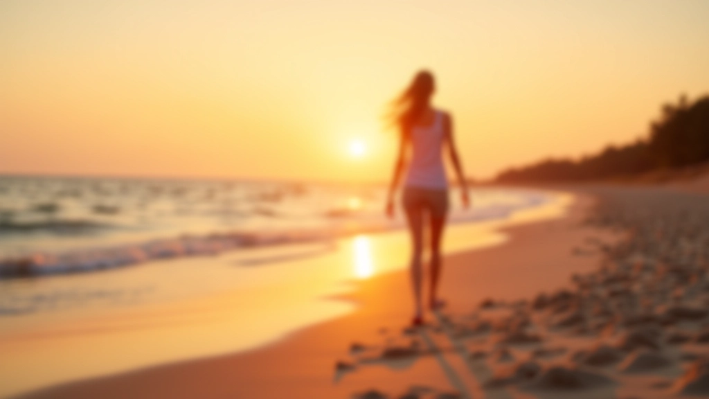 Woman walking on sandy Baltic beach at Jūrmala with waves and peaceful coastal scenery